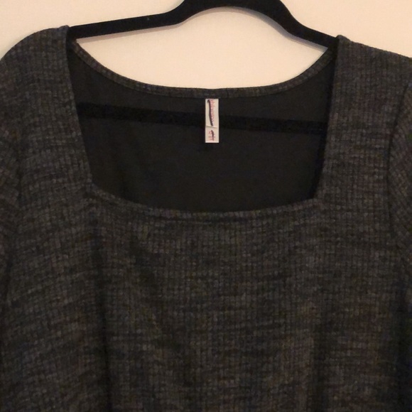 ☀️NWOT Gray Ribbed Dress☀️ - Picture 2 of 6